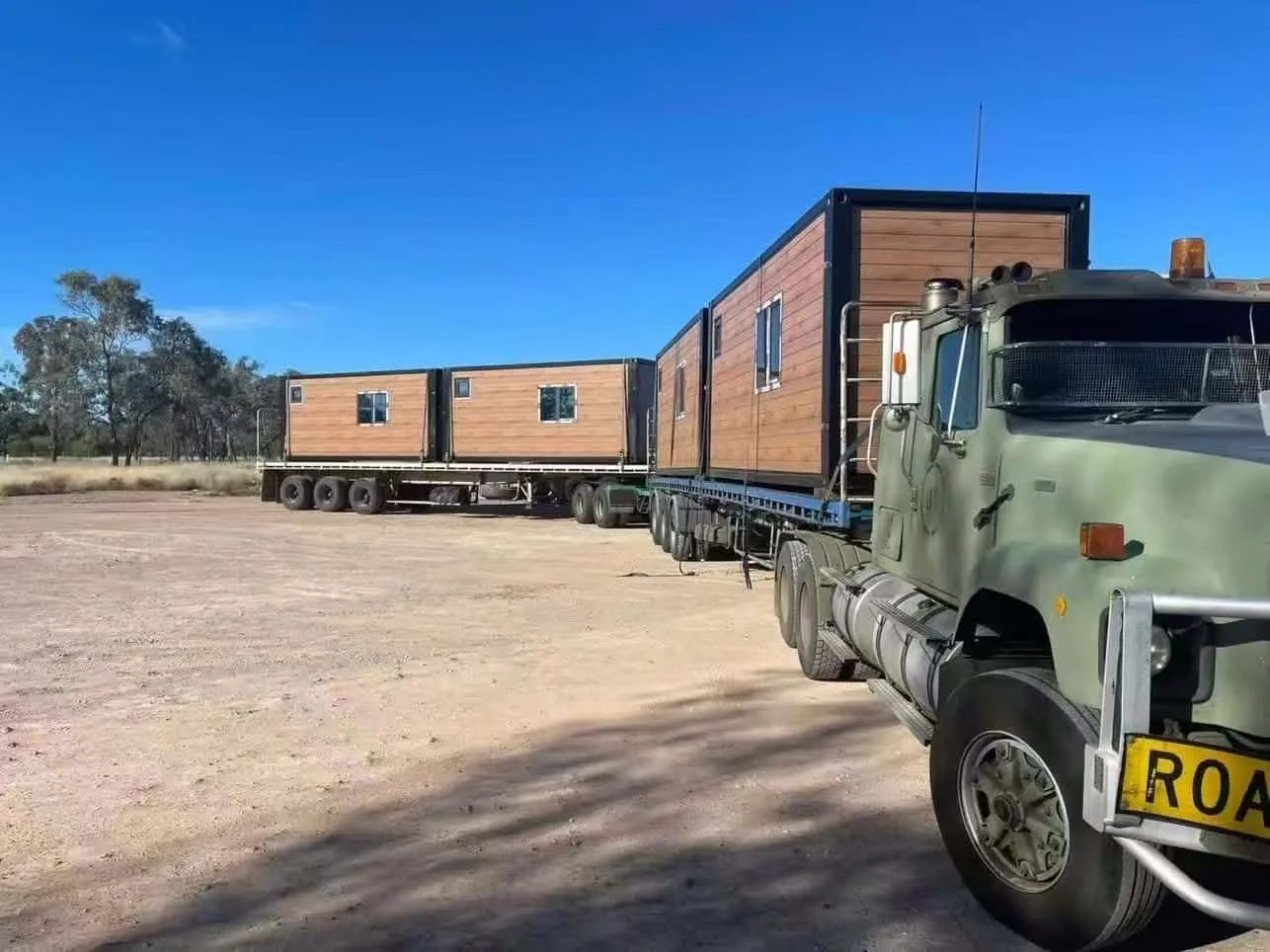 An 18 m2 studio in inland Australia, specified to an R-value — site photo 1