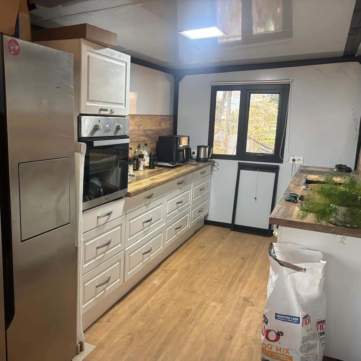 A rural French self-build where the kitchen set the plan — site photo 3